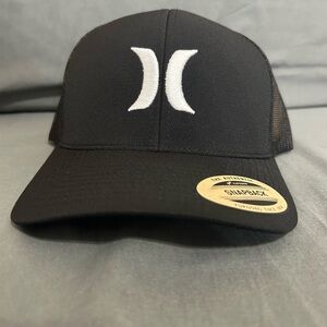 Hurley Black Snapback Hat
